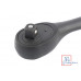 Ключ трещеточный GROSS Comfort 1/2", 72 зуба, CrV, хром /14082