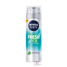 Пена для бритья Nivea 200мл Фреш Кик /12/