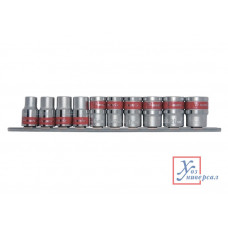 Торцевые головки MATRIX 6-ти гран. 1/2" 10-22мм 10пр. /13557