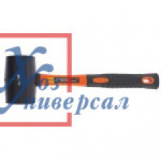 Киянка SPARTA 680г, черная резина, фиберглассовая ручка /11127