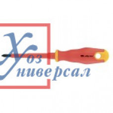Отвертка Сибртех диэлектрическая до 1000В, PH2*100mm, CrV /12929