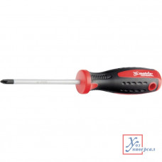 Отвертка крест. MATRIX PROF двухкомп. ручка PH2*150мм S2 /11846