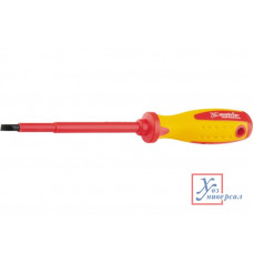 Отвертка плоская MATRIX Insulated, до 1000В, SL5,5*125мм /12918