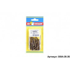 Саморез г/к, дер,ДСП 3,5*51 (500шт) желт.цинк 