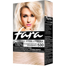 Краска для волос Fara 530 50+50+15 г скандин. блондинка /5/