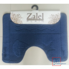 Коврик под унитаз Zalel 50*60 d.blue 