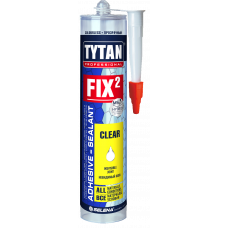 Жидкие гвозди- герметик TYTAN Professional Fix2 Clear 290г., прозрачный /12/ хранение до+5 Жидкие гвозди- герметик TYTAN Professional Fix2 Clear 290г., прозрачный /12/ хранение до+5