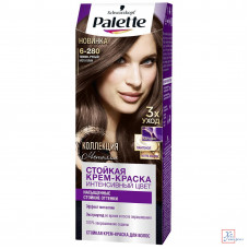 Краска для волос Palette 50 мл 6-280 Темно-русый металлик /5/10/