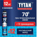 Пена монтажная проф. TYTAN 70 Professional зимняя (-20C) 870мл. /12/672/