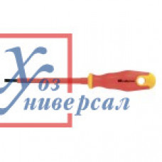 Отвертка Сибртех диэлектрическая до 1000В, SL4*100mm, CrV /12932