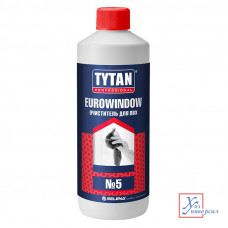 Очиститель для ПВХ TYTAN EUROWINDOW №5 950 мл /12/