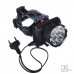 Фонарь налобный Ермак LED, аккум. шнур, 8,8*7,0*7,6см 7реж. 328-048 /12/