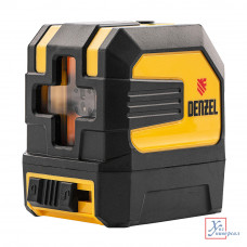 Уровень лазерный DENZEL LX 02 Red, 20 м, 635 нм, резьба 1/4" /35056